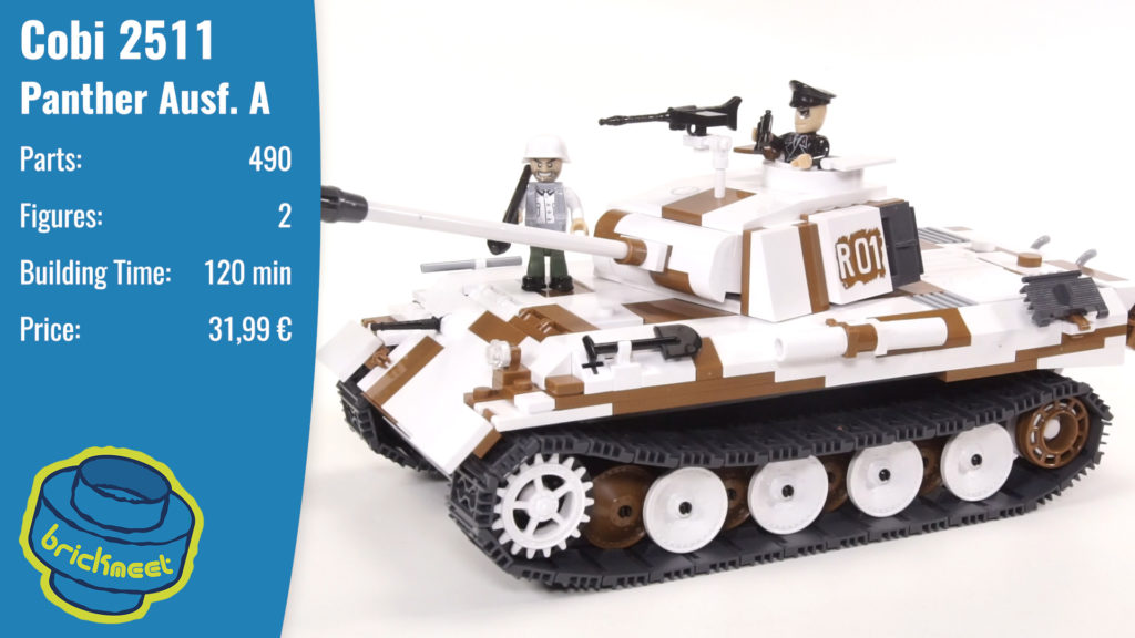 Cobi 2511 PzKPFW. V Panther Ausf. A – Speed Build Review
