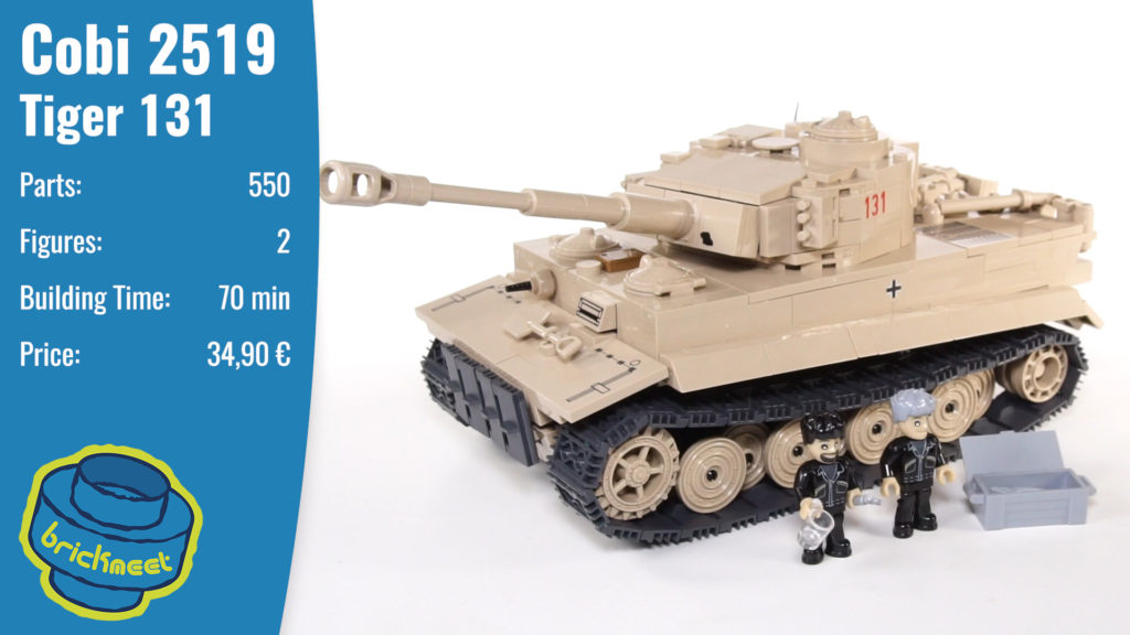 Cobi 2519 Tiger 131 – Speed Build Review