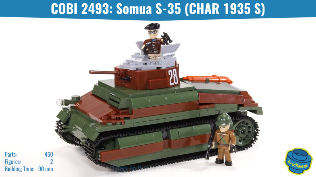 COBI 2493: Somua S-35 (CHAR 1935 S) – Speed Build Review