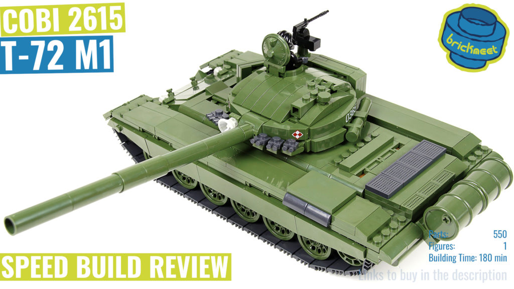 COBI 2615 T-72 M1 – Speed Build Review