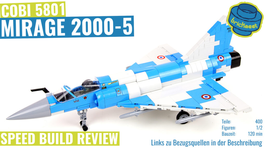 COBI 5801 Mirage 2000-5 – Speed Build Review