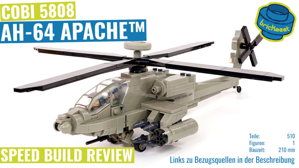 COBI 5808 AH-64 APACHE™ – Speed Build Review