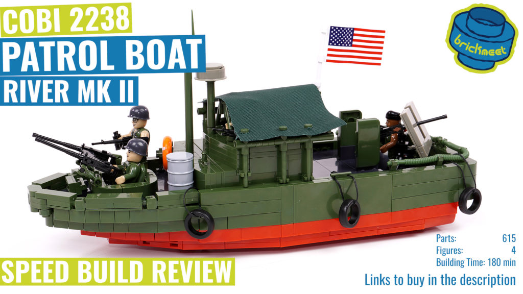 COBI 2238 – Patrol Boat River Mk II – Speed Build Review