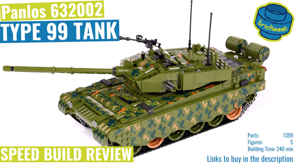 Panlos 632002 – Type 99 Tank – Speed Build Review