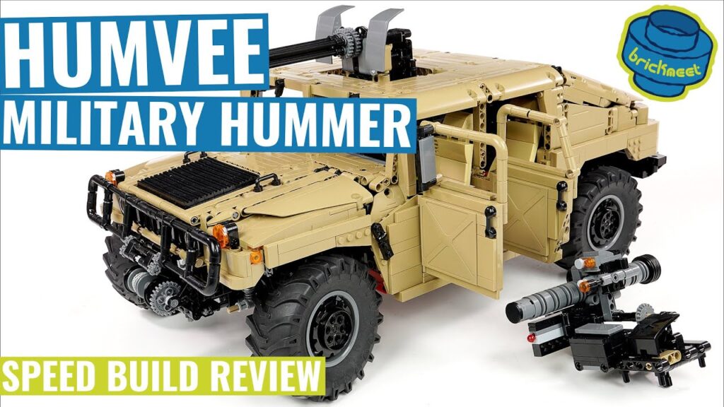 CaDA C61036 – GIANT 1:8 HUMVEE (Speed Build Review)