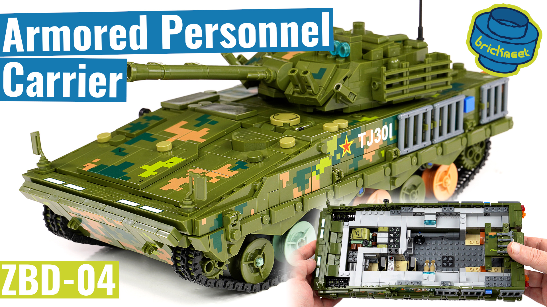 Panlos 639010 - Infantry Fighting Vehicle ZBD-04a (Speed Build Review ...