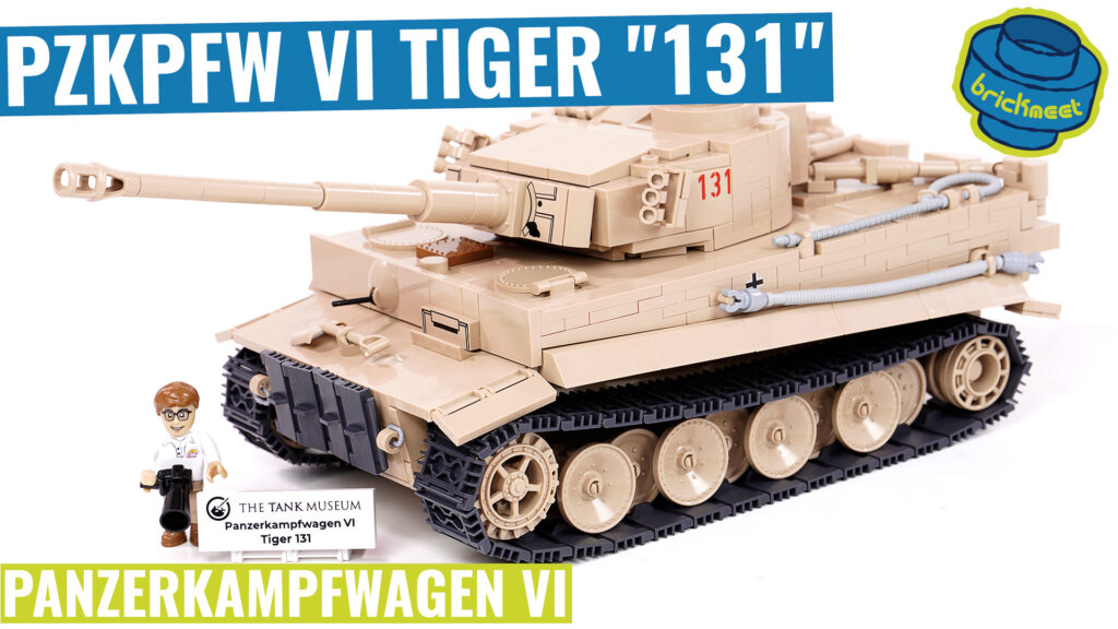 COBI 2556 – PzKpfw VI Tiger 131 – (Speed Build Review)