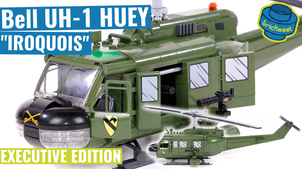COBI 2422 – Bell UH-1 Huey Iroquois – Executive Edition (Speed Build Review)