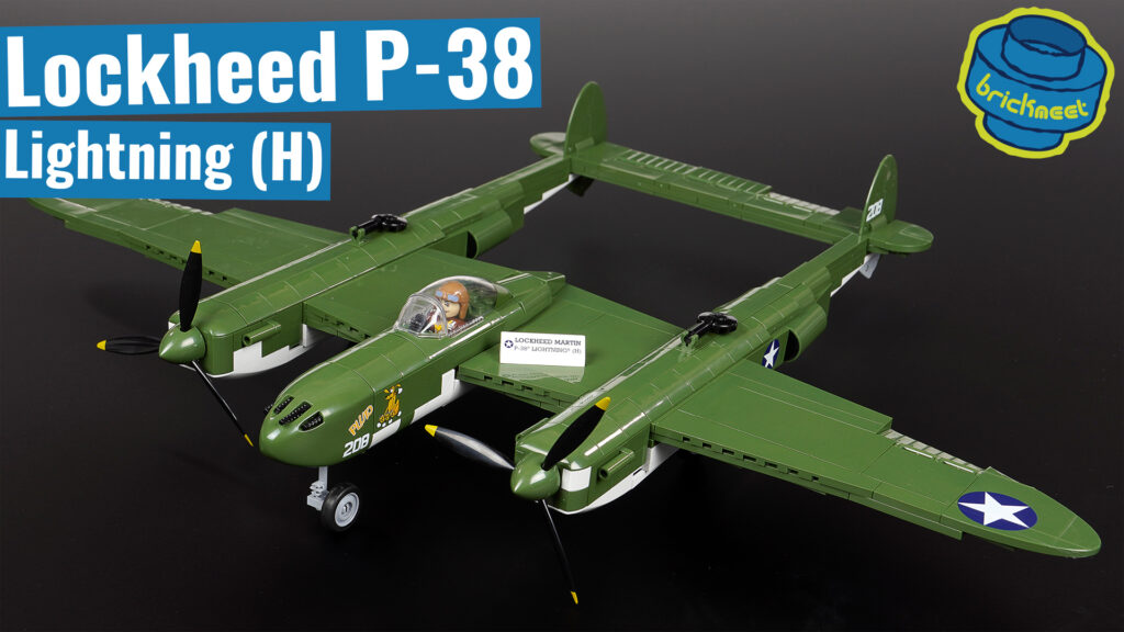 COBI 5726 – Lockheed P-38® (H) Lightning® (Speed Build Review)