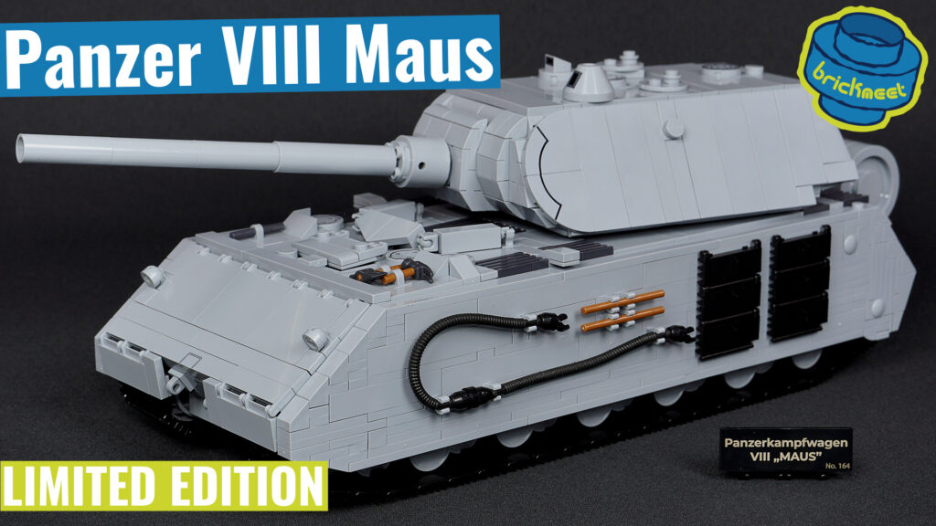 COBI 2554 – Panzer VIII Maus Limited Edition (Speed Build Review)
