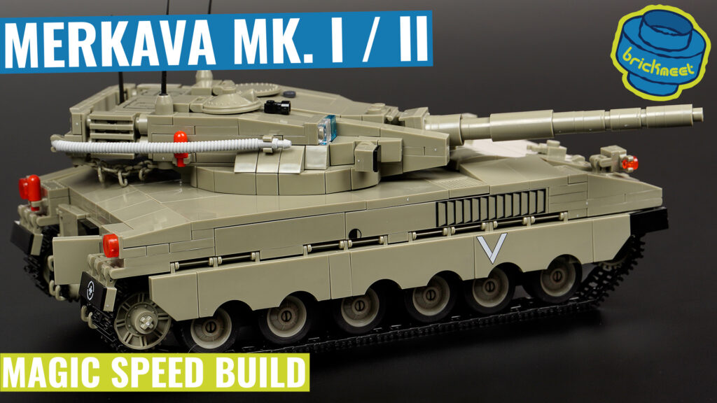 COBI 2621 – MERKAVA MK. I / II (Speed Build Review)