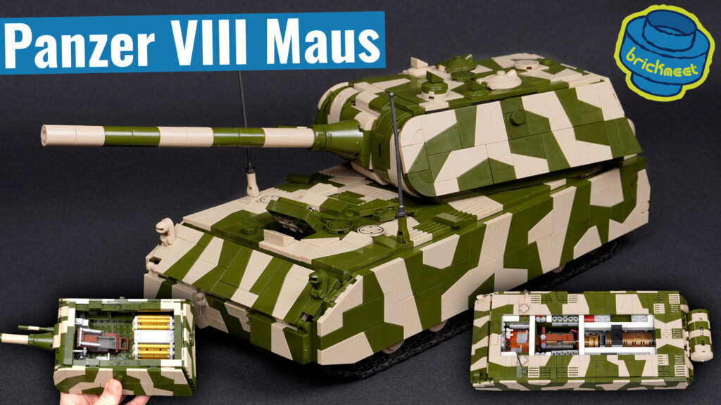 QuanGuan 100234 – Panzerkampfwagen VIII “Maus”  (Speed Build Review)