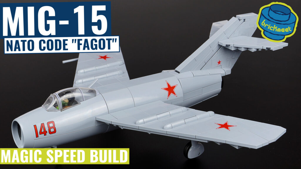 COBI 2416 – MiG-15 – NATO Code FAGOT (Speed Build Review)