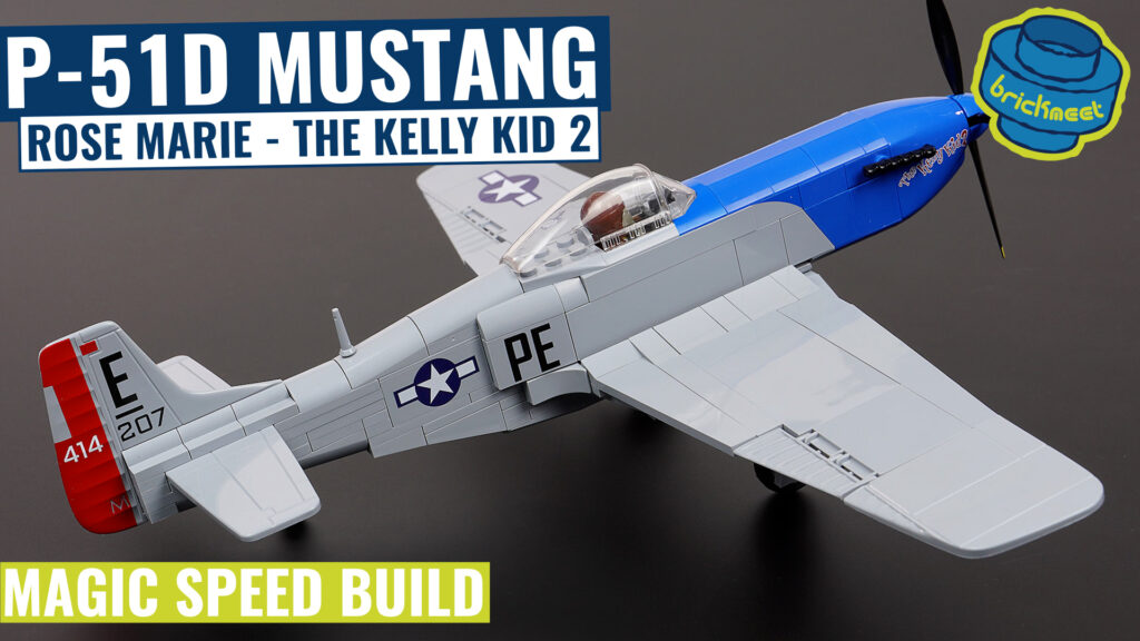 COBI 5719 – P-51D Mustang (Speed Build Review)