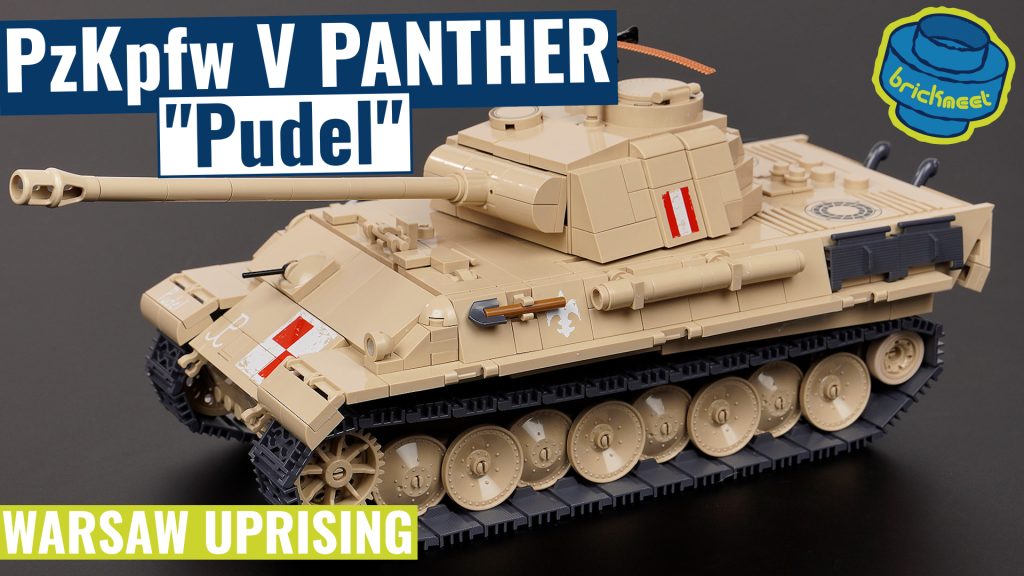 COBI 2568 – Warsaw Uprising Panther V “Pudel” (Speed Build Review)