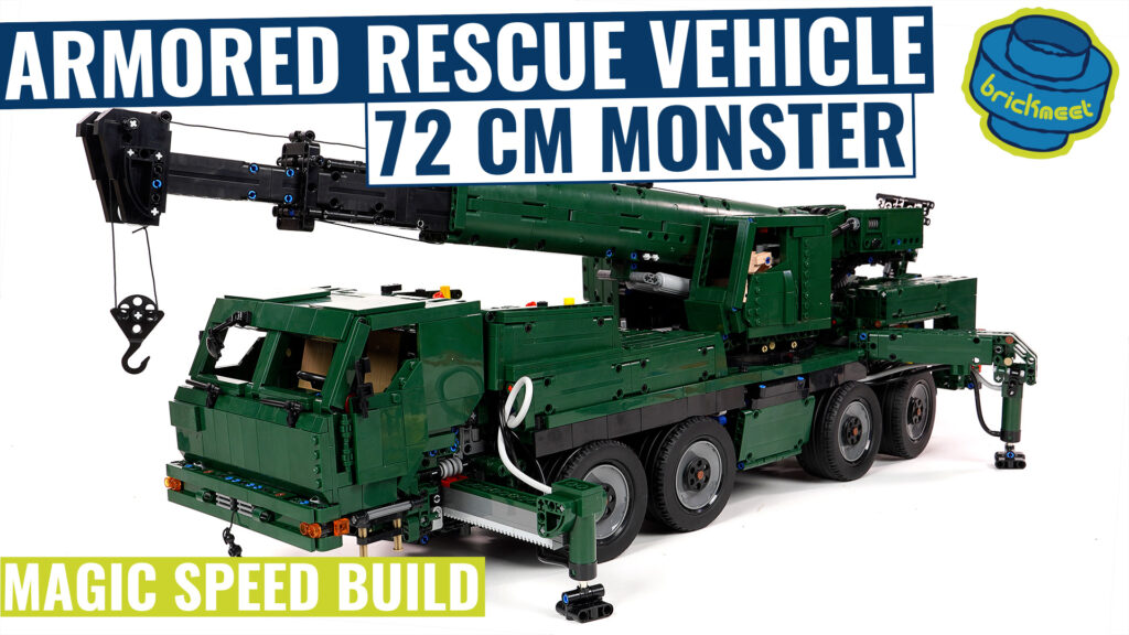 MouldKing 20009 – Armored Rescue Vehicle (Speed Build Review)