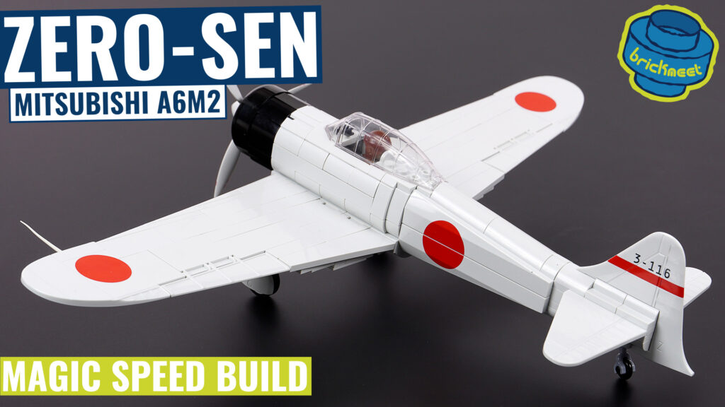 COBI 5729 – ZERO SEN – Mitsubishi A6M2 (Speed Build Review)
