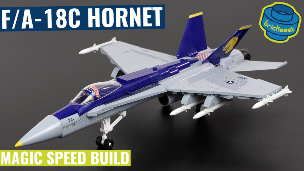 COBI 5810 – F/A-18C Hornet (Speed Build Review)