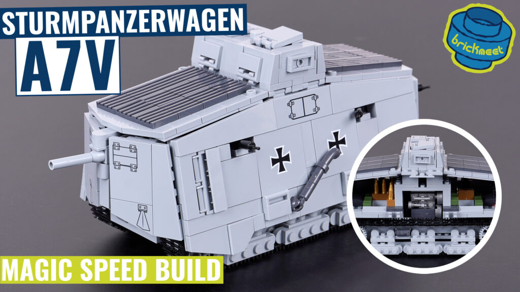 COBI 2989 – Sturmpanzerwagen A7V (Speed Build Review)