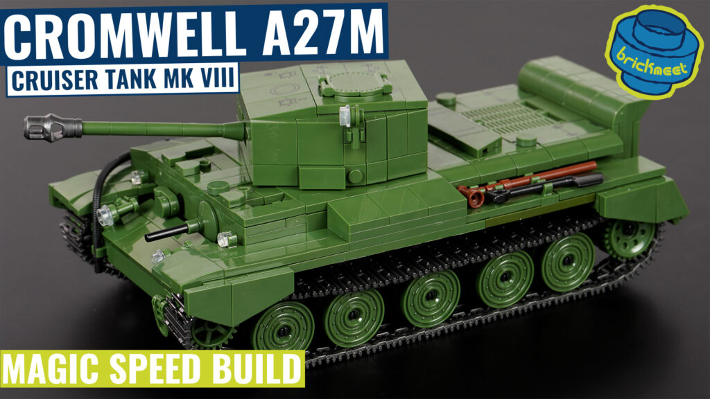 QuanGuan 100237 –  Cruiser Tank Cromwell Mk. VIII A27M (Speed Build Review)