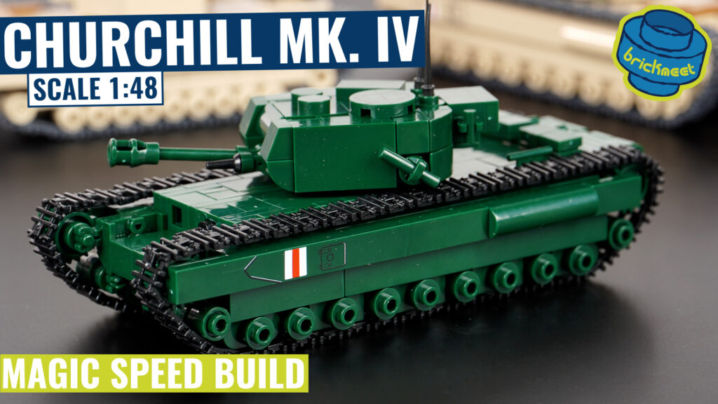 COBI 2717 – Churchill Mk. IV (Speed Build Review)