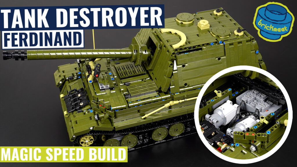 TGL 4012 – Tank Destroyer Ferdinand (Speed Build Review)