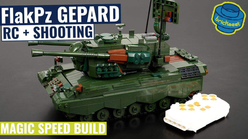 KAZI 84143 – FlakPz GEPARD RC (Speed Build Review)