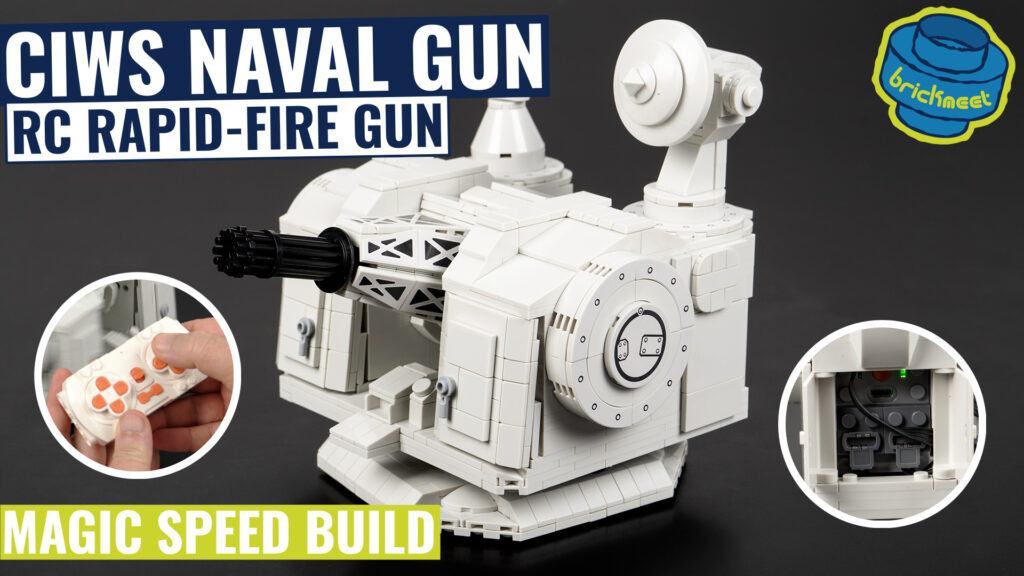 Panlos 628012 – Naval Gun – Short-Range Defense Weapon System CIWS – (Speed Build Review)