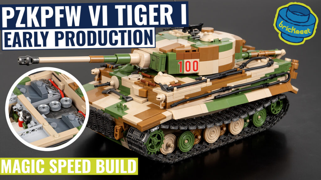 QuanGuan 100244 – Early Production PzKpfw VI Tiger I (Speed Build Review)