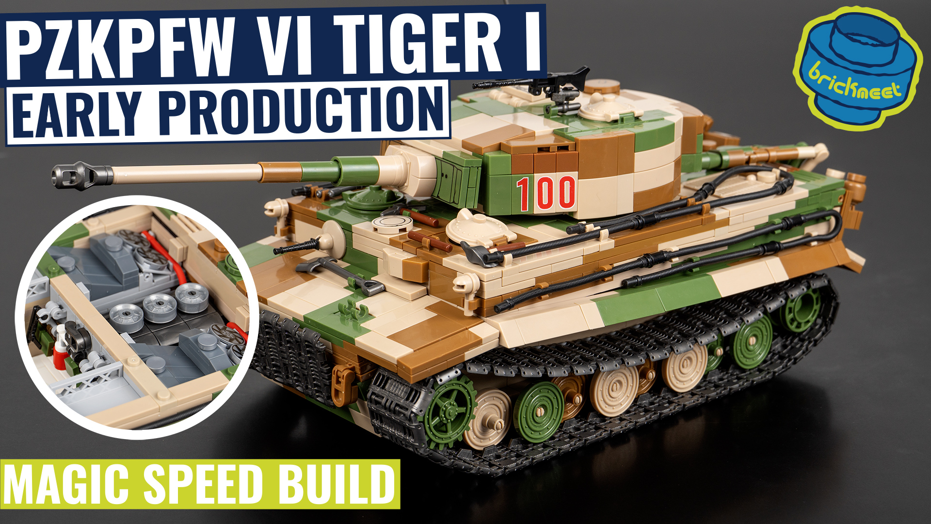 QuanGuan 100244 - Early Production PzKpfw VI Tiger I (Speed QuanGuan 100244 - Early Production PzKpfw VI Tiger I (Speed