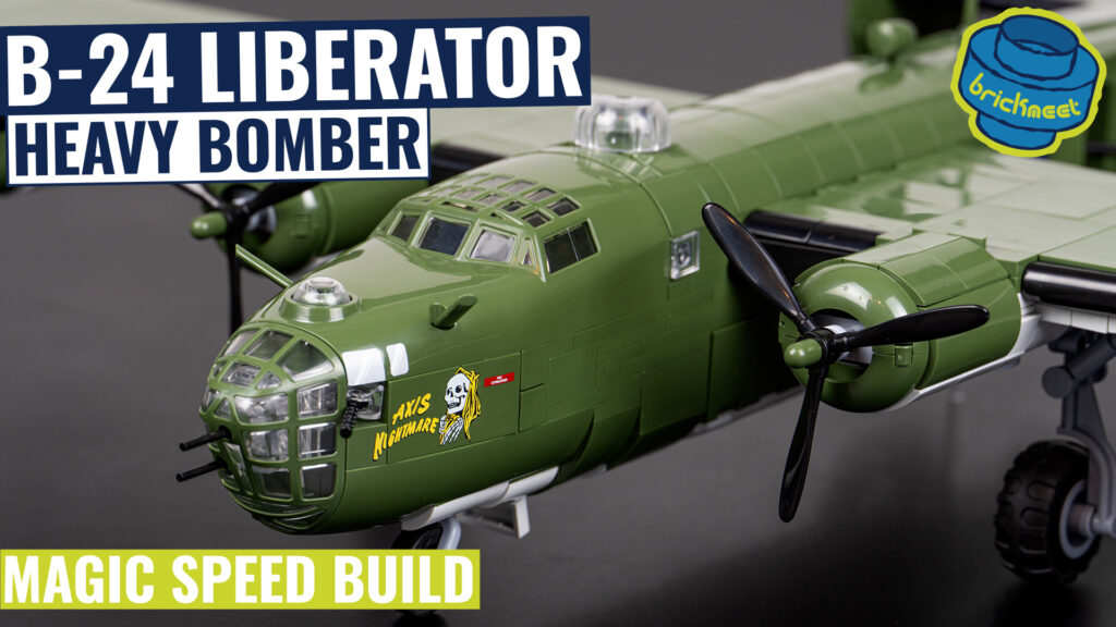 COBI 5739 – Consolidated B-24 Liberator (Speed Build Review)