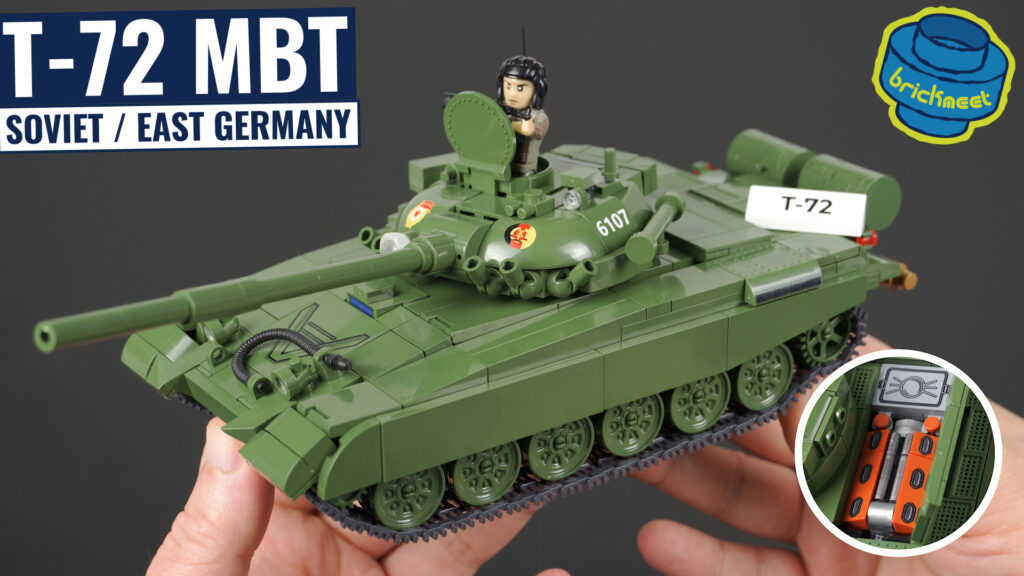 COBI 2625 – T-72 Soviet / East Germany (NVA) (Speed Build Review)