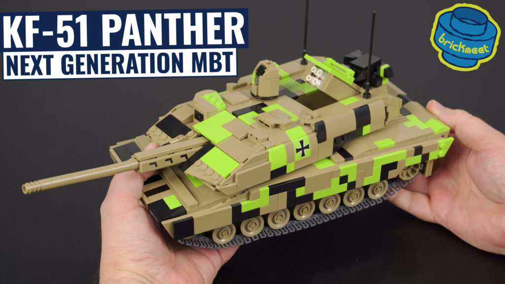 BlueBrixx 105540 – KF-51 Panther – Tank of the Future (Speed Build Review)