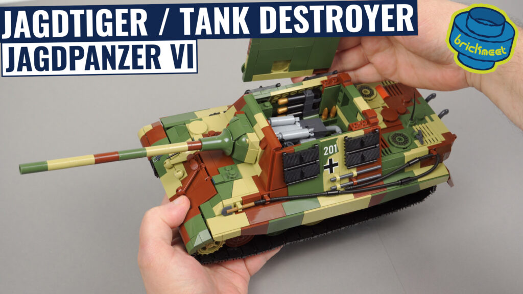 COBI 2580 – Jagdtiger / Tank Hunter – Jagdpanzer VI (Speed Build Review)