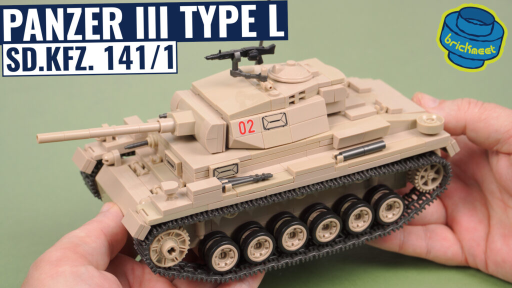 Quan Guan 100247 – Panzer III Ausf. L Sd.Kfz. 141/1 (Speed Build Review)