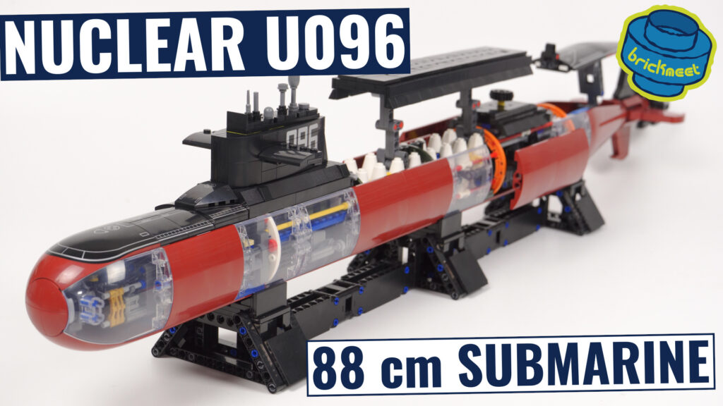 Keepplay 23020 – Nuclear U096 – 88cm Functional Submarine (Speed Build Review)