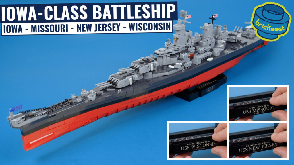 COBI 4836 – IOWA-CLASS Battleship (Speed Build Review)