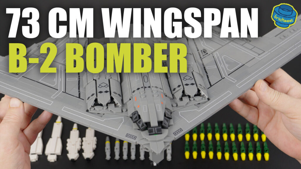 Reobrix 33038 – B-2 Bomber – Quick&Dirty! (Speed Build Review)