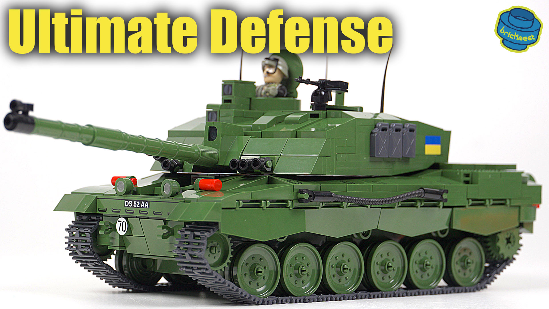 COBI 2627 - Challenger 2 (Speed Build Review) - BrickMeet EN