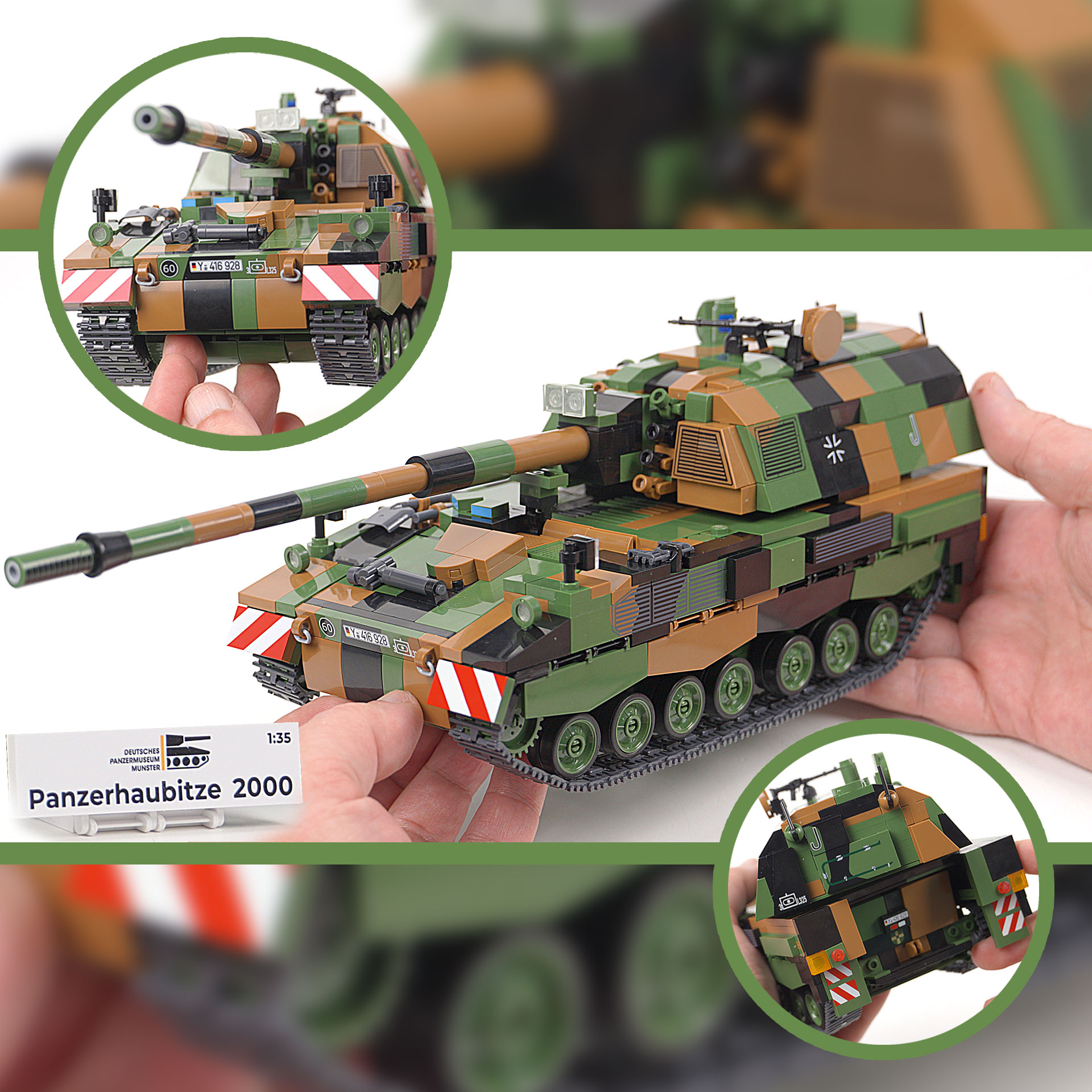COBI 2628 - Panzerhaubitze 2000 - Panzermuseum Munster (Speed 