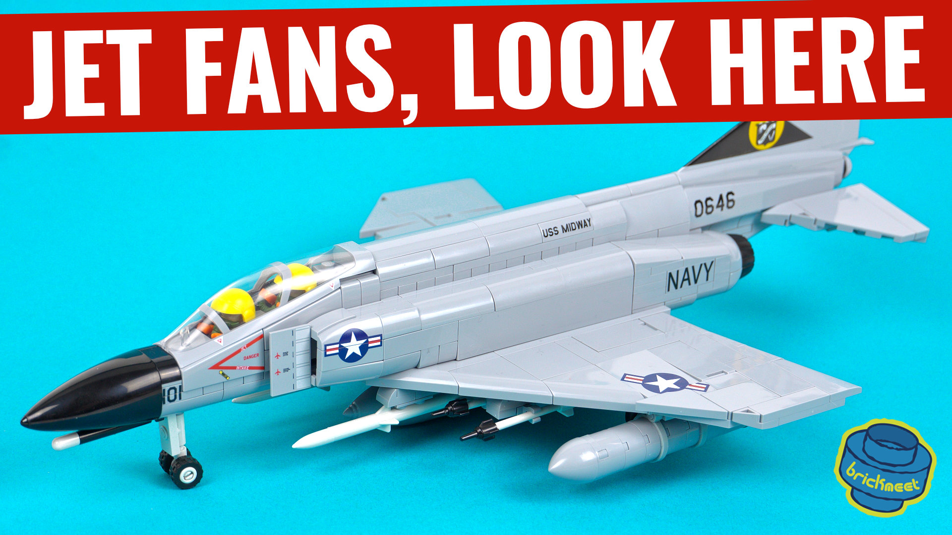 COBI 5897 - F-4 Phantom II - Maquette En Plastique à Assembler - Neuf